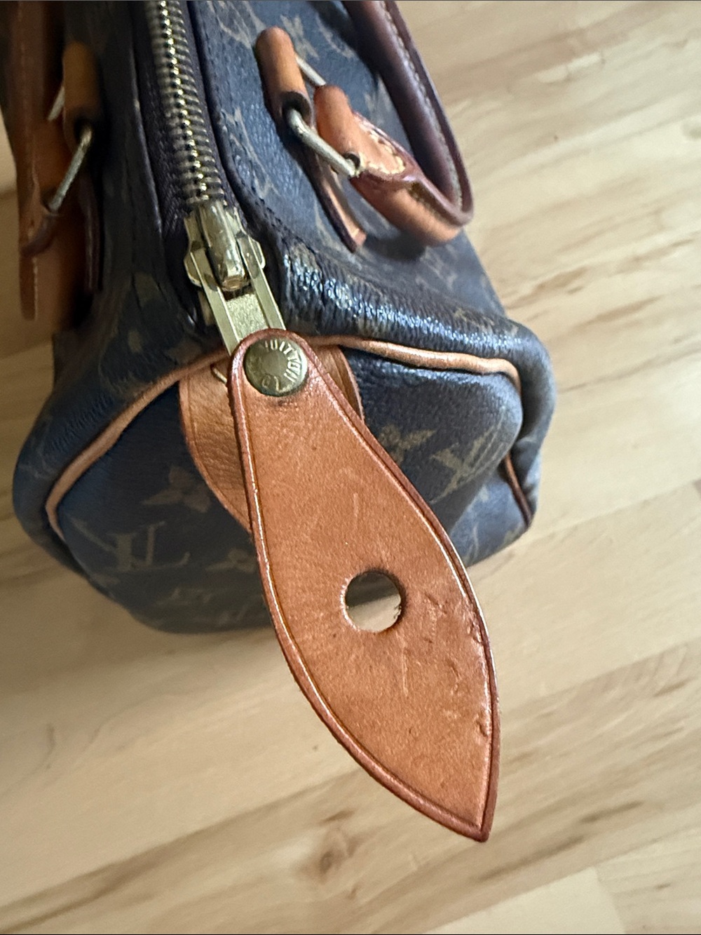 Louis Vuitton Monogram Canvas Satchel in Brown and Tan - Picture 5 of 11
